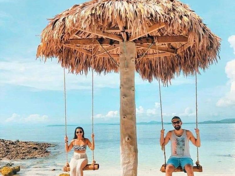 Остров Ориндж Бей с гмуркане