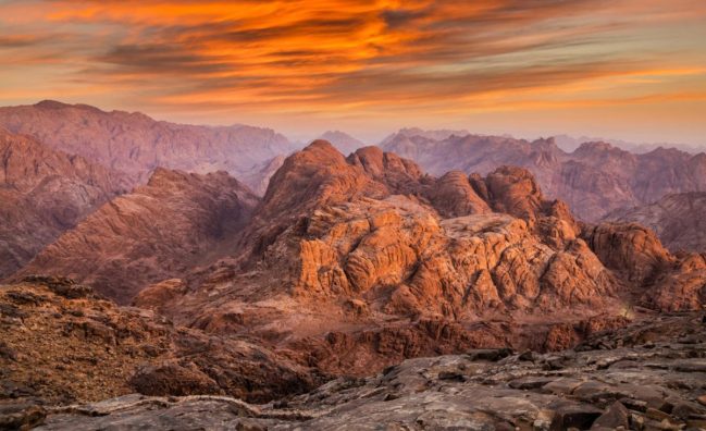 Планина Мойсей и Манастира Екатерина